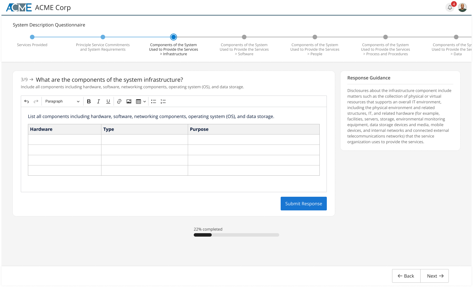 Questionnaire re-imagined as an approachable survey.